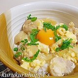 ダブルたまごのお肉ぷりぷり親子丼